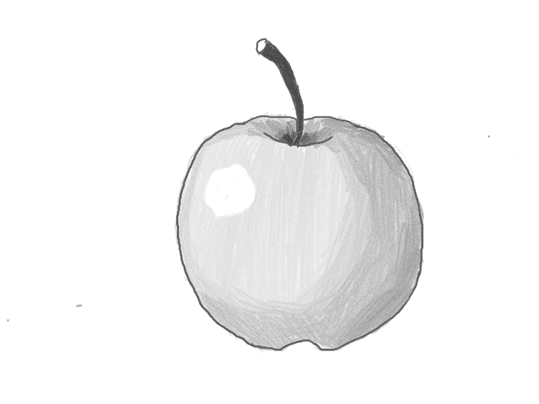 Sketching an Apple