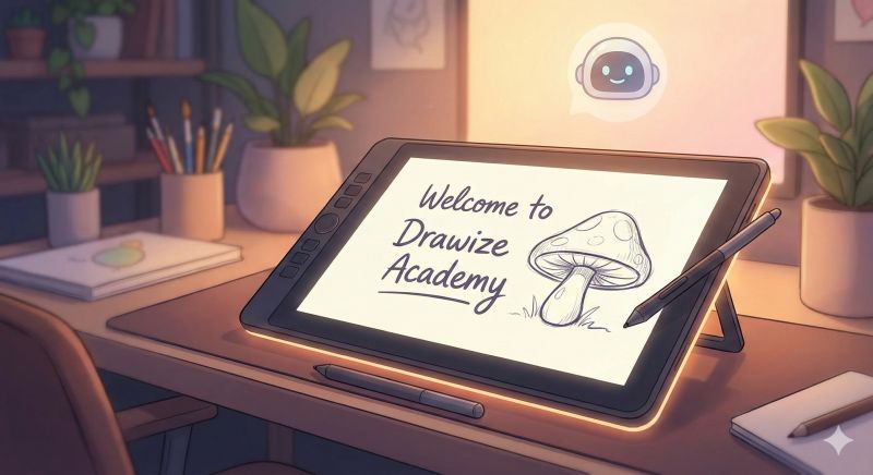 Learn to Draw with AI Feedback: Introducing Drawize Academy